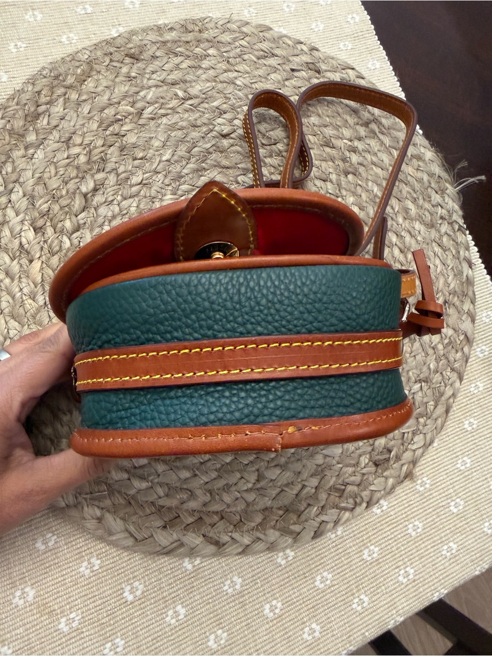 Dooney & Bourke All Weather Leather 2 Crossbody - Picture 3 of 7